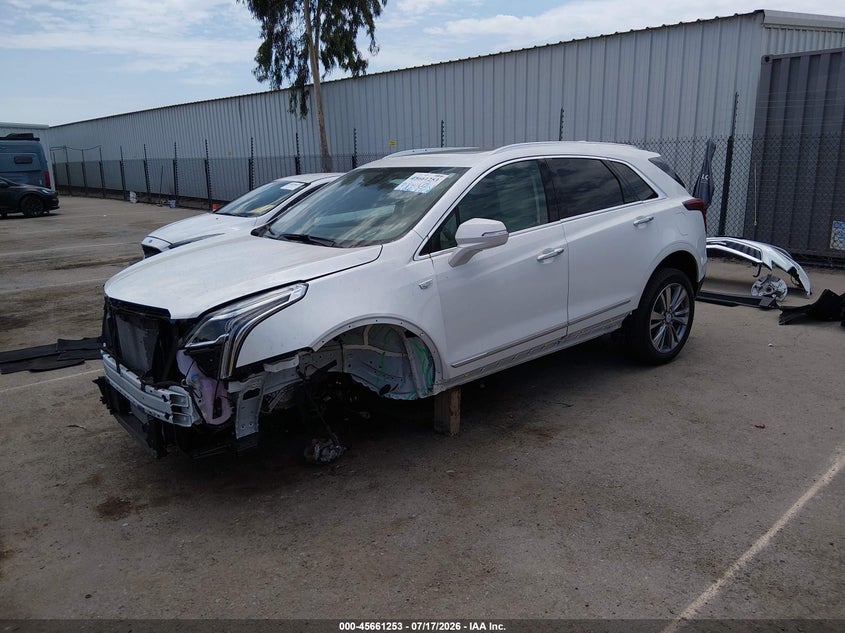 2024 Cadillac Xt5 VIN 1GYKNCRS7RZ734718 IAAI salvage auction — FRONT END, Wait Title, sold $6,900 on 2026-07-31 (photo 2)