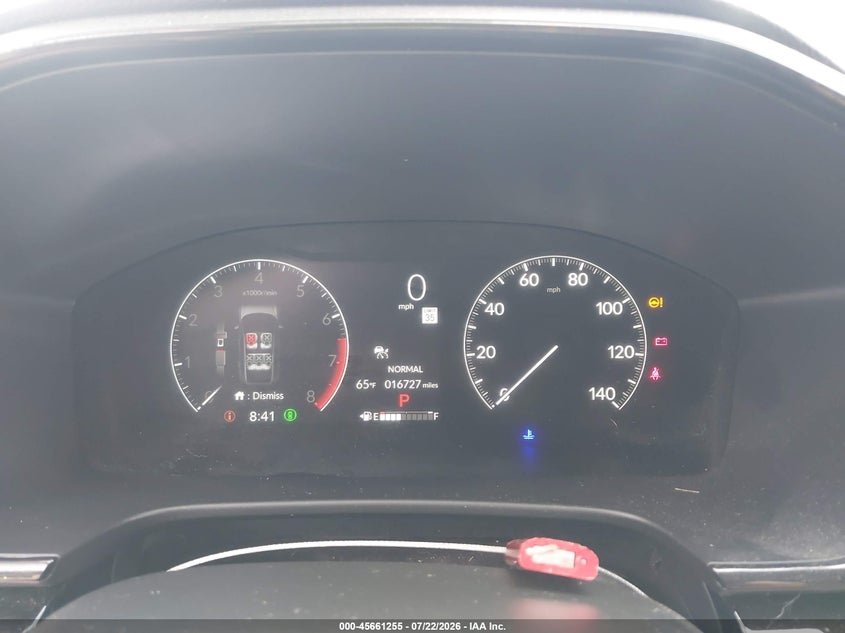 2025 Honda Cr-v VIN 5J6RS4H78SL006778 IAAI salvage auction — SIDE, Salvage Title, sold $14,400 on 2026-08-01 (photo 7)