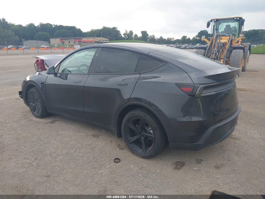 2026 Tesla Model y VIN 7SAYGDED4TA471480 IAAI salvage auction — FRONT END, Salvage Title, sold $11,600 on 2026-08-27 (photo 3)
