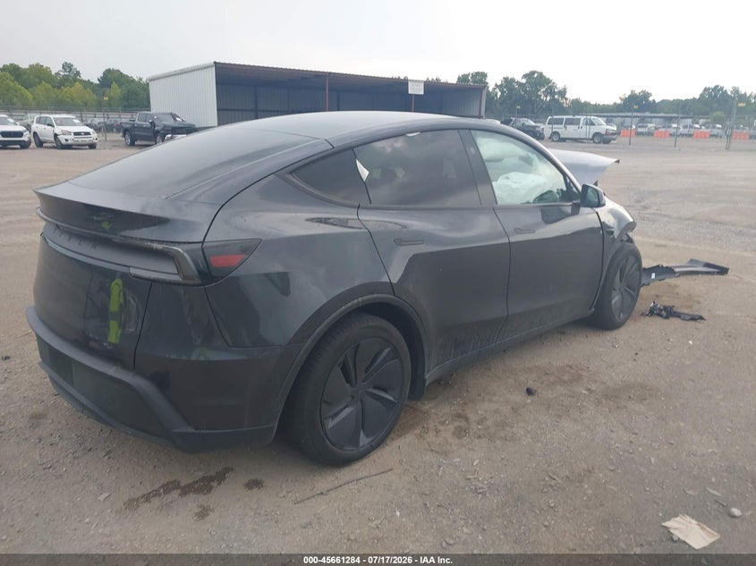 2026 Tesla Model y VIN 7SAYGDED4TA471480 IAAI salvage auction — FRONT END, Salvage Title, sold $11,600 on 2026-08-27 (photo 4)