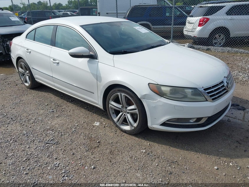 2013 Volkswagen Cc VIN WVWBP7AN6DE511499 IAAI salvage auction — NORMAL WEAR, Clear (Pennsylvania), sold $225 on 2026-08-17 (photo 1)