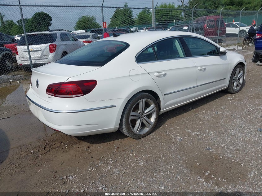 2013 Volkswagen Cc VIN WVWBP7AN6DE511499 IAAI salvage auction — NORMAL WEAR, Clear (Pennsylvania), sold $225 on 2026-08-17 (photo 4)