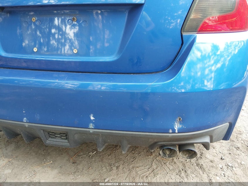 2017 Subaru Wrx VIN JF1VA1J68H9800344 IAAI salvage auction — REAR END, Clear (Virginia), sold $3,250 on 2026-07-28 (photo 6)