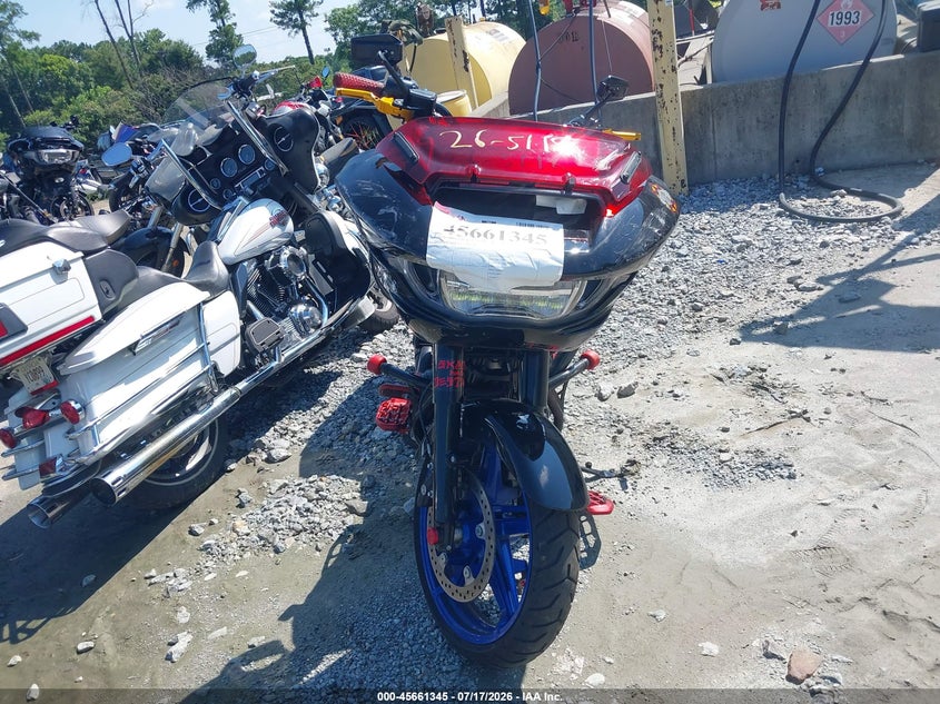 2026 Harley-davidson Road glide VIN 1HD1KH715TB604257 IAAI salvage auction — SIDE, Salvage (North Carolina), sold $11,000 on 2026-09-23 (photo 5)