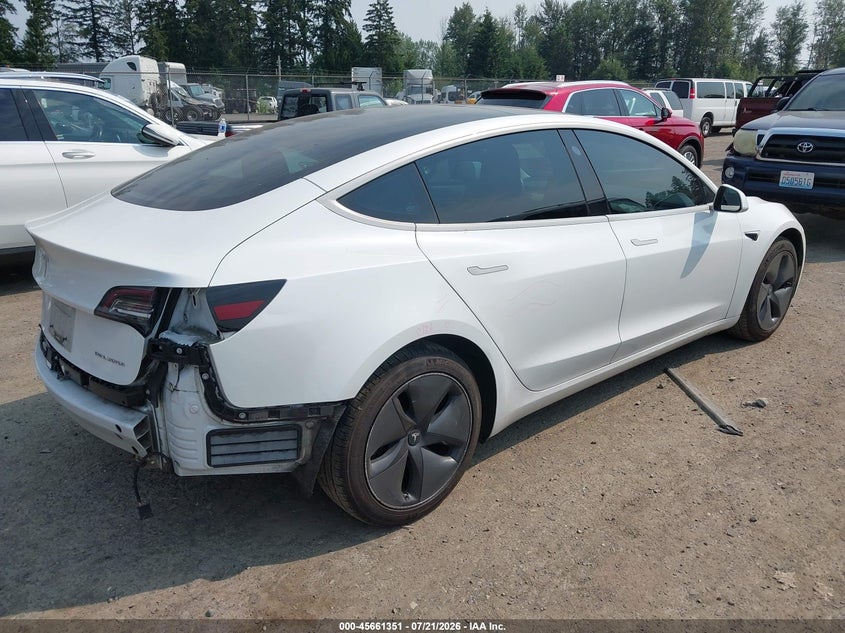 2018 Tesla Model 3 VIN 5YJ3E1EB4JF108476 IAAI salvage auction — REAR END, Bill Of Sale (Washington), sold $6,975 on 2026-08-01 (photo 4)