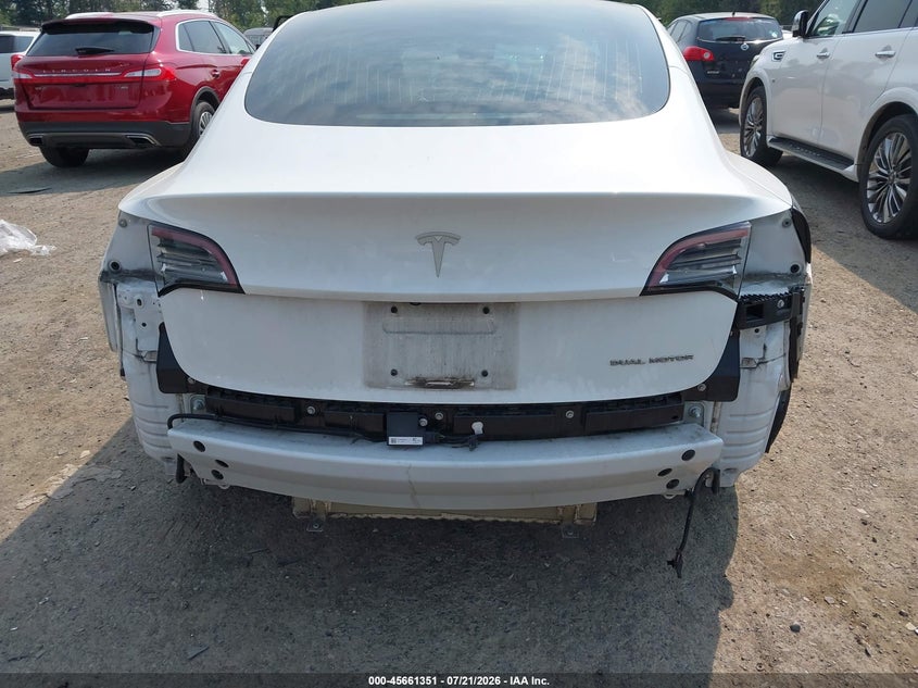 2018 Tesla Model 3 VIN 5YJ3E1EB4JF108476 IAAI salvage auction — REAR END, Bill Of Sale (Washington), sold $6,975 on 2026-08-01 (photo 6)