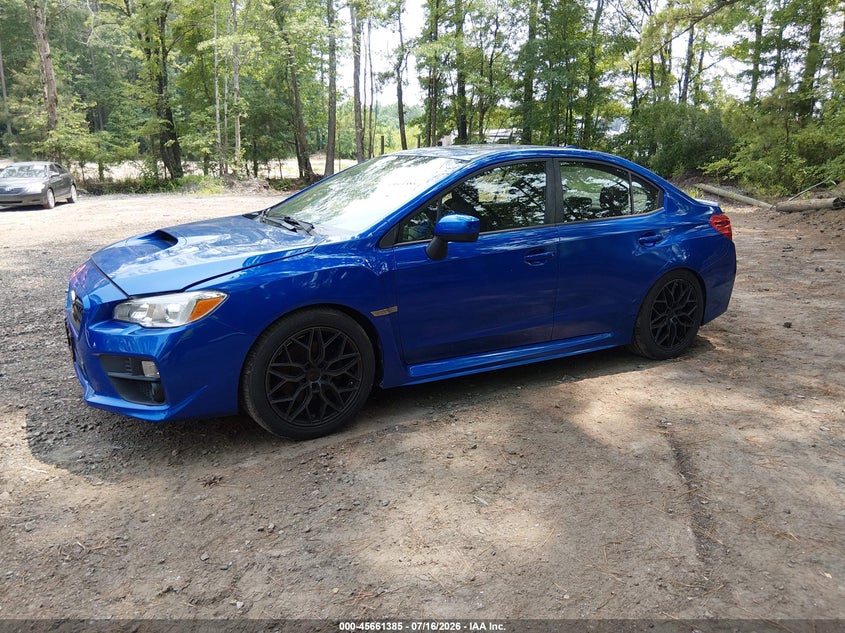 2016 Subaru Wrx VIN JF1VA1E62G9826320 IAAI salvage auction — RIGHT SIDE, Clear (California), sold $1,350 on 2026-07-28 (photo 2)