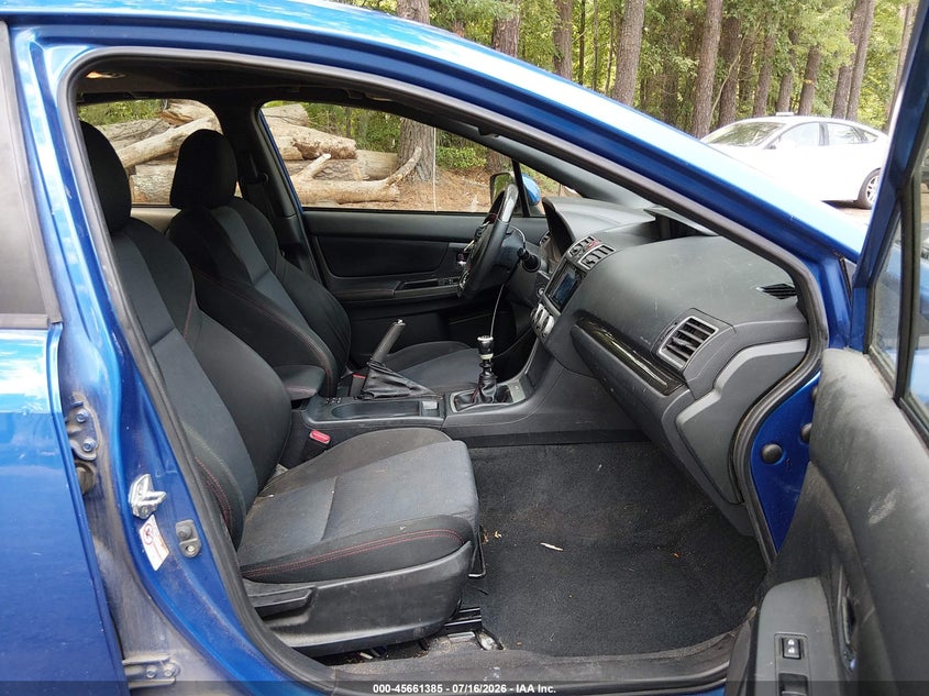 2016 Subaru Wrx VIN JF1VA1E62G9826320 IAAI salvage auction — RIGHT SIDE, Clear (California), sold $1,350 on 2026-07-28 (photo 5)