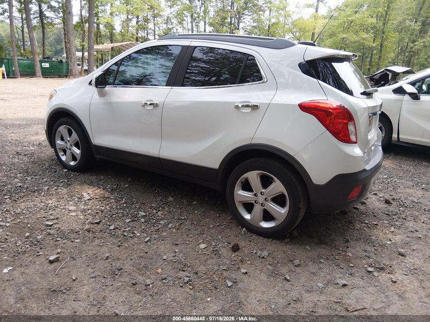 2016 Buick Encore VIN KL4CJASB6GB752292 IAAI salvage auction — NORMAL WEAR, Clear (Virginia), sold $275 on 2026-07-28 (photo 3)