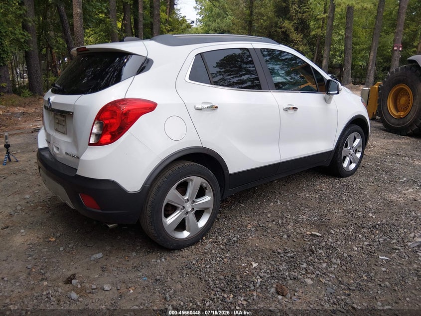 2016 Buick Encore VIN KL4CJASB6GB752292 IAAI salvage auction — NORMAL WEAR, Clear (Virginia), sold $275 on 2026-07-28 (photo 4)