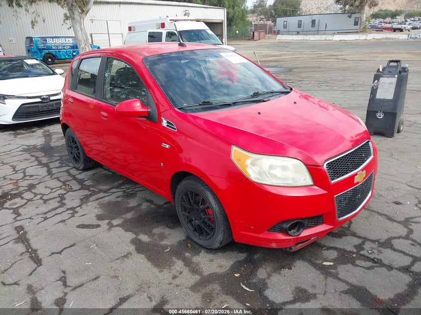 2009 Chevrolet Aveo VIN KL1TD66E79B618965 IAAI salvage auction — NORMAL WEAR, Clear - Dealer Only (California), sold $150 on 2026-07-28 (photo 1)