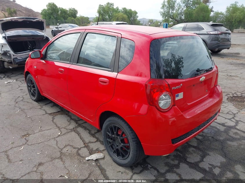 2009 Chevrolet Aveo VIN KL1TD66E79B618965 IAAI salvage auction — NORMAL WEAR, Clear - Dealer Only (California), sold $150 on 2026-07-28 (photo 3)