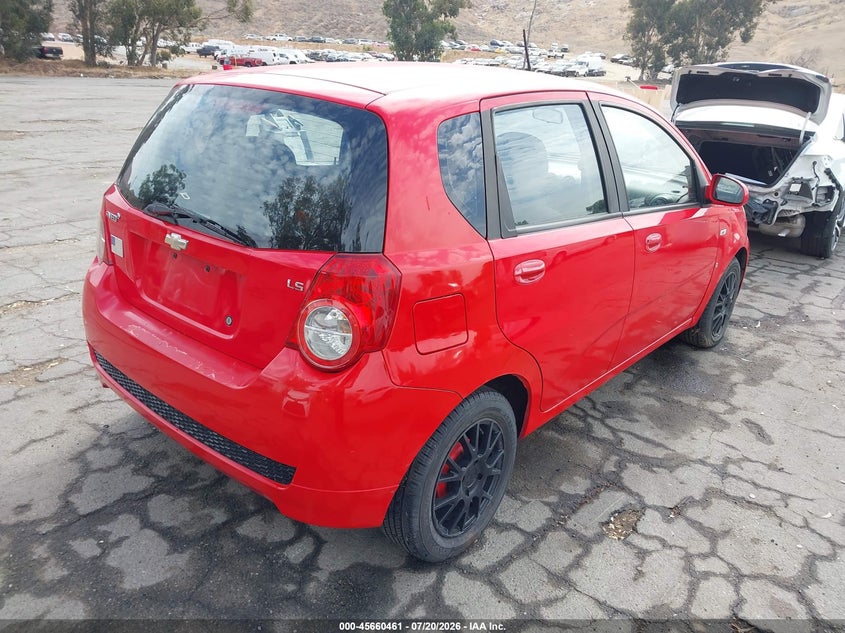2009 Chevrolet Aveo VIN KL1TD66E79B618965 IAAI salvage auction — NORMAL WEAR, Clear - Dealer Only (California), sold $150 on 2026-07-28 (photo 4)