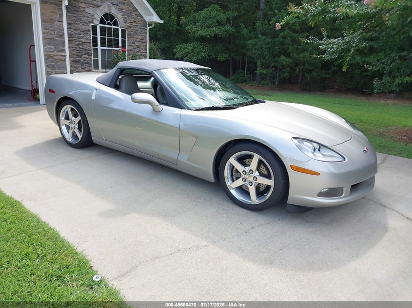2006 Chevrolet Corvette VIN 1G1YY36U065108288 IAAI salvage auction — NORMAL WEAR, Clear (South Carolina), sold $34,000 on 2026-08-19 (photo 1)