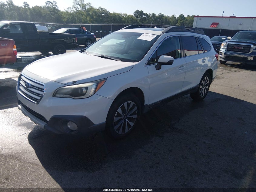 2015 Subaru Outback VIN 4S4BSANC9F3244258 IAAI salvage auction — SIDE, Salvage (South Carolina), sold $675 on 2026-09-02 (photo 2)
