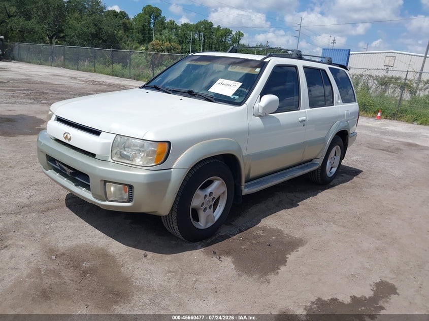 2002 Infiniti Qx4 VIN JNRDR09X42W211371 IAAI salvage auction — NORMAL WEAR, Clear (Florida), sold $25 on 2026-07-29 (photo 2)