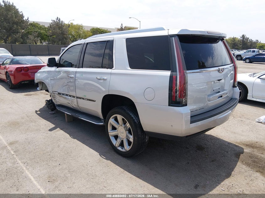 2017 Cadillac Escalade VIN 1GYS4CKJ5HR362945 IAAI salvage auction — FRONT END, Salvage (California), sold $5,150 on 2026-08-31 (photo 3)