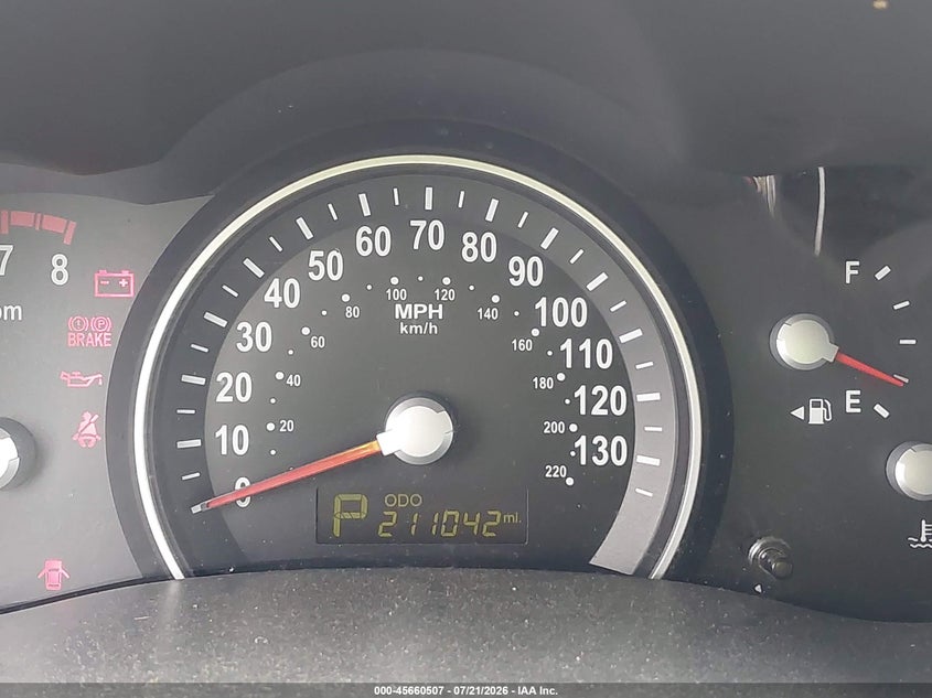 2014 Kia SEDONA VIN KNDMG4C76E6538834 IAAI salvage auction — NORMAL WEAR, Clear (Delaware), sold $225 on 2026-07-30 (photo 7)