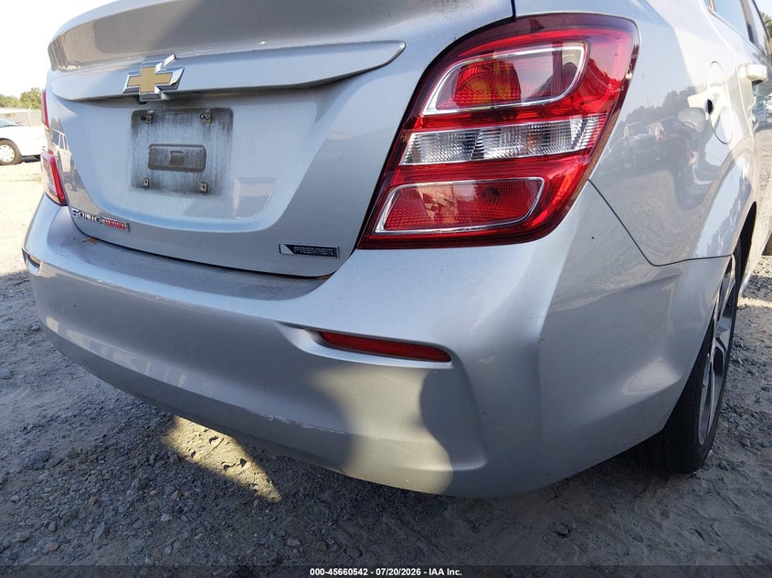 2018 Chevrolet SONIC VIN 1G1JF5SB6J4132231 IAAI salvage auction — RIGHT REAR, Clear (Georgia), sold $750 on 2026-07-27 (photo 6)