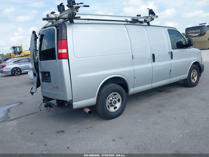 2018 Gmc Savana VIN 1GTW7AFG4J1189473 IAAI salvage auction — REAR END, Rebuildable (Florida), sold $25 on 2026-08-01 (photo 4)