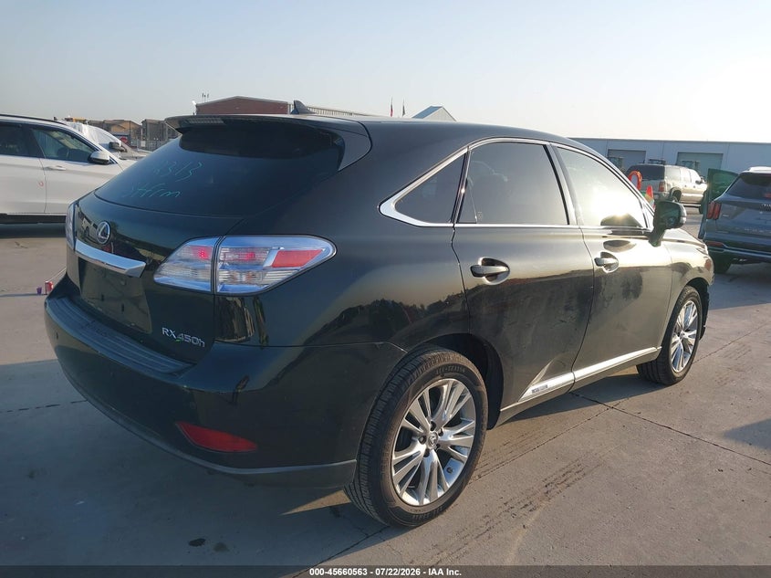 2012 Lexus Rx VIN JTJZB1BA3C2408138 IAAI salvage auction — FRONT END, Salvage Title, sold $2,200 on 2026-08-02 (photo 4)