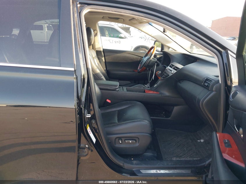 2012 Lexus Rx VIN JTJZB1BA3C2408138 IAAI salvage auction — FRONT END, Salvage Title, sold $2,200 on 2026-08-02 (photo 5)