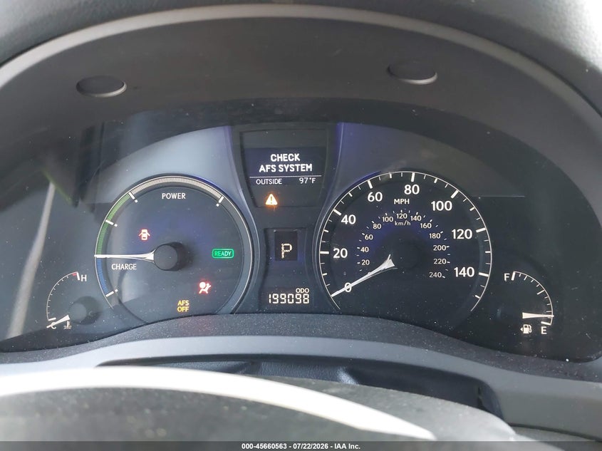 2012 Lexus Rx VIN JTJZB1BA3C2408138 IAAI salvage auction — FRONT END, Salvage Title, sold $2,200 on 2026-08-02 (photo 7)