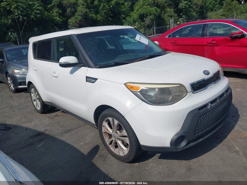 2014 Kia Soul VIN KNDJP3A55E7081538 IAAI salvage auction — NORMAL WEAR, Clear (North Carolina), sold $400 on 2026-07-30 (photo 1)
