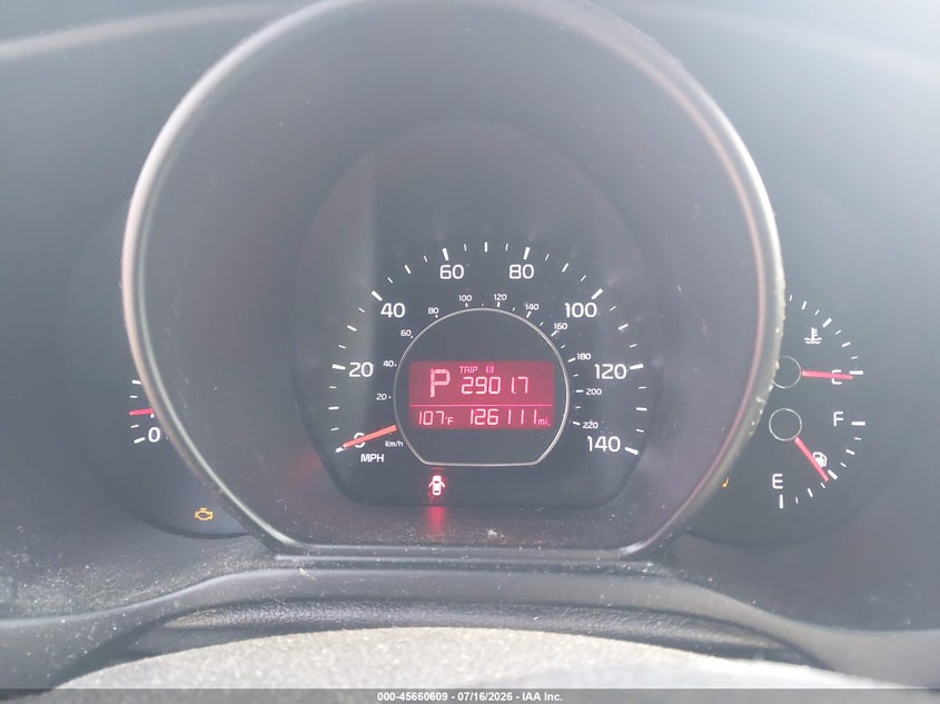 2014 Kia Soul VIN KNDJP3A55E7081538 IAAI salvage auction — NORMAL WEAR, Clear (North Carolina), sold $400 on 2026-07-30 (photo 7)