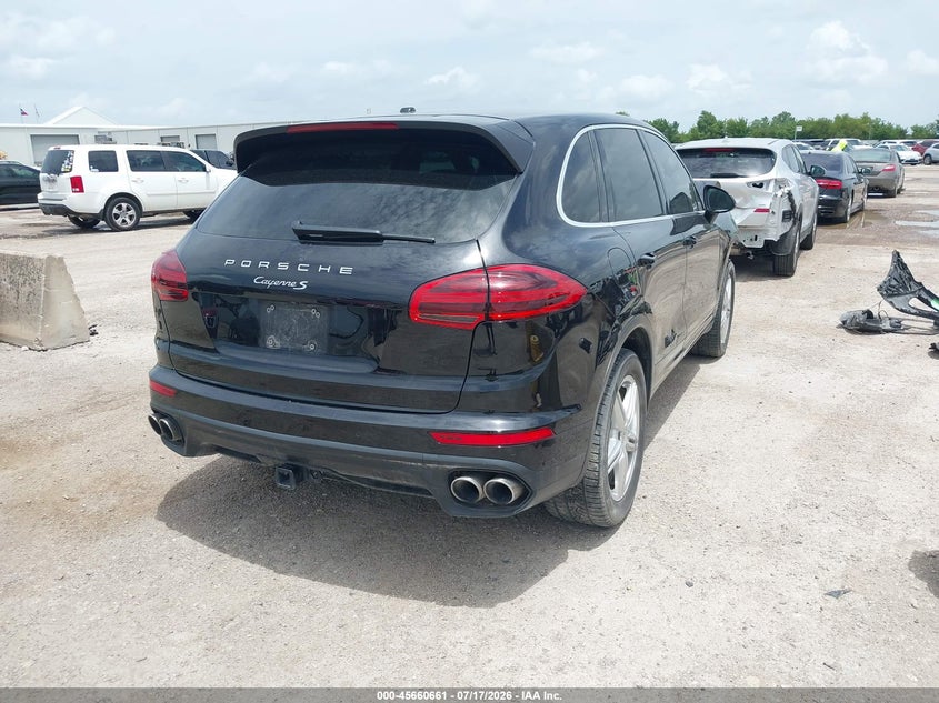 2015 Porsche Cayenne VIN WP1AB2A29FLA56213 IAAI salvage auction — FRONT END, Salvage Title, sold $2,975 on 2026-09-09 (photo 4)