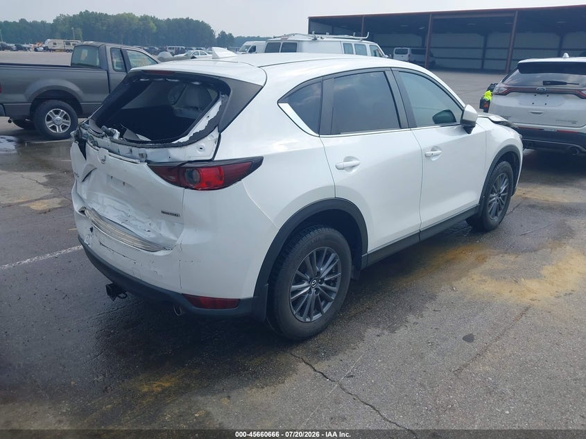 2021 Mazda Cx-5 VIN JM3KFACM8M1343237 IAAI salvage auction — FRONT & REAR, Rebuildable (Florida), sold $3,800 on 2026-07-31 (photo 4)