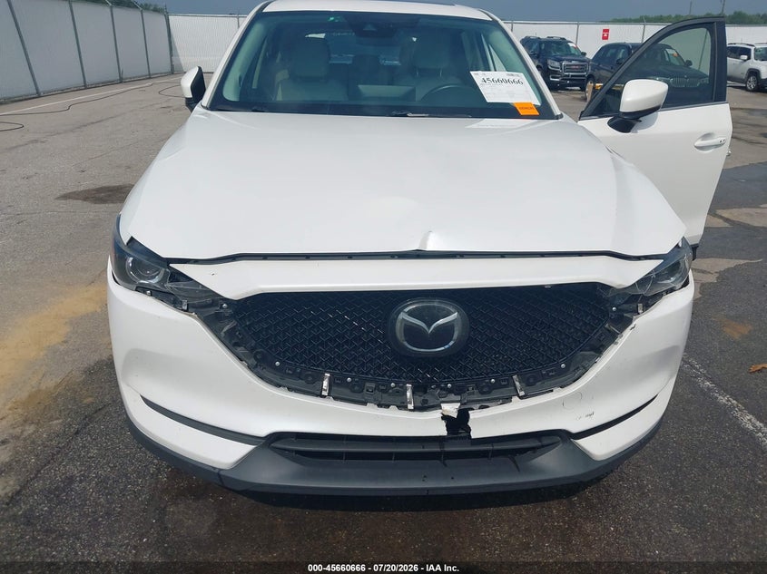 2021 Mazda Cx-5 VIN JM3KFACM8M1343237 IAAI salvage auction — FRONT & REAR, Rebuildable (Florida), sold $3,800 on 2026-07-31 (photo 6)
