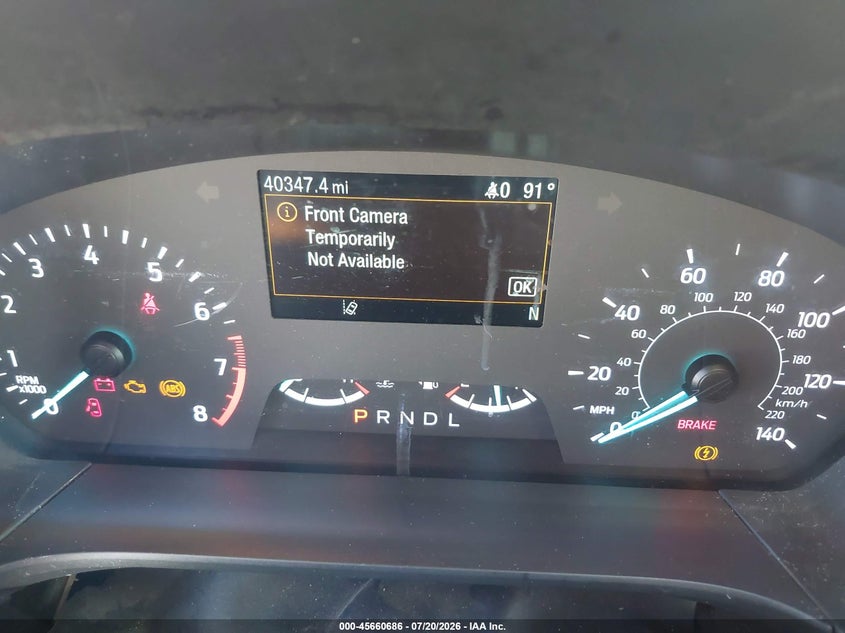 2022 Ford Escape VIN 1FMCU0G67NUB79967 IAAI salvage auction — MECHANICAL, Enterprise Vehicles Clear Only (Texas), sold $8,100 on 2026-07-29 (photo 7)