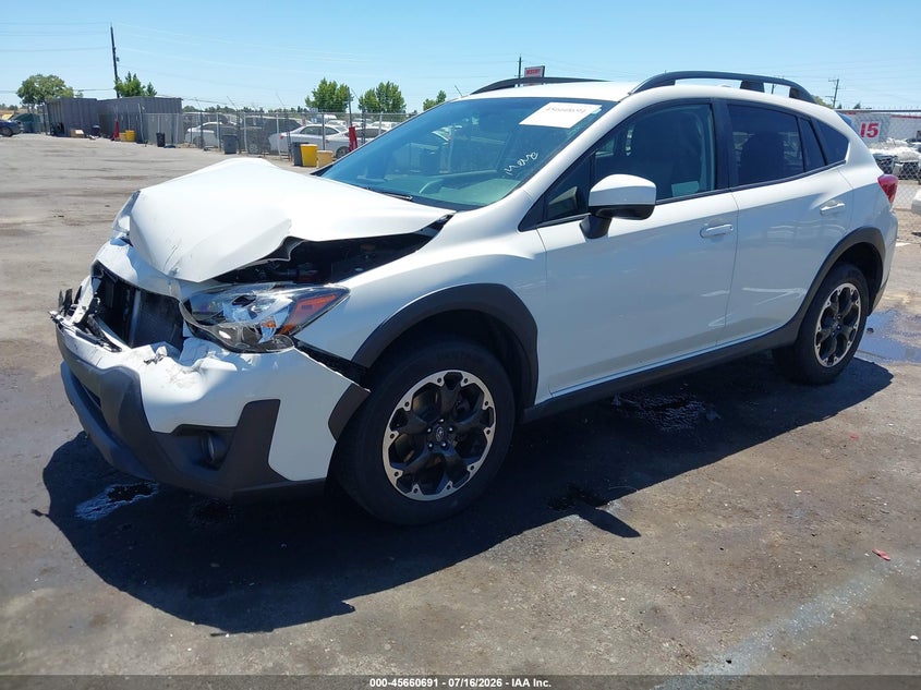 2021 Subaru Xv VIN JF2GTAPC0M8657367 IAAI salvage auction — FRONT END, Wait Title, sold $3,800 on 2026-09-11 (photo 2)