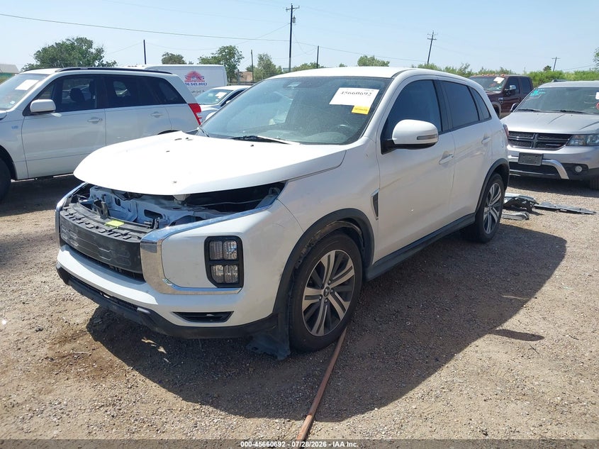 2021 Mitsubishi Outlander VIN JA4APVAU4MU019772 IAAI salvage auction — FRONT END, Original (Texas), sold $3,200 on 2026-09-22 (photo 2)