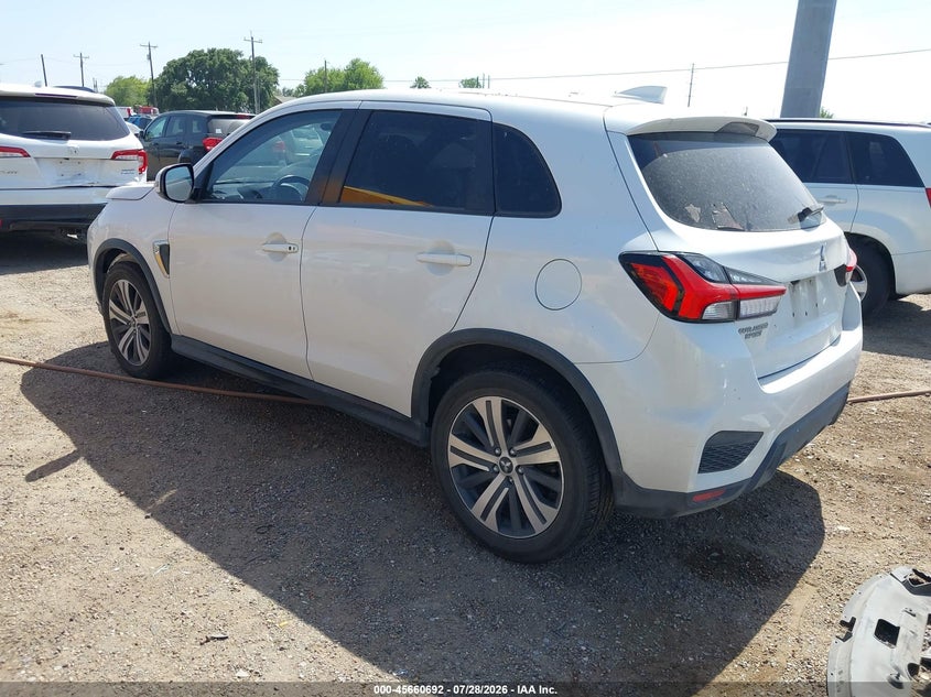2021 Mitsubishi Outlander VIN JA4APVAU4MU019772 IAAI salvage auction — FRONT END, Original (Texas), sold $3,200 on 2026-09-22 (photo 3)