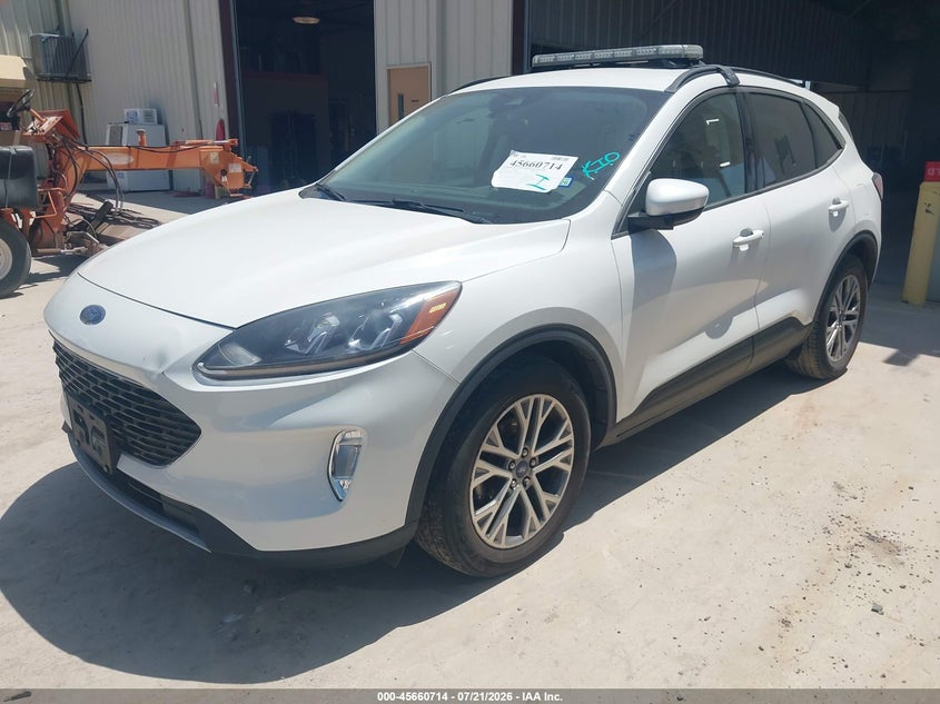 2022 Ford Escape VIN 1FMCU0H61NUB93488 IAAI salvage auction — REAR END, Enterprise Vehicles Clear Only (Texas), sold $10,000 on 2026-07-29 (photo 2)