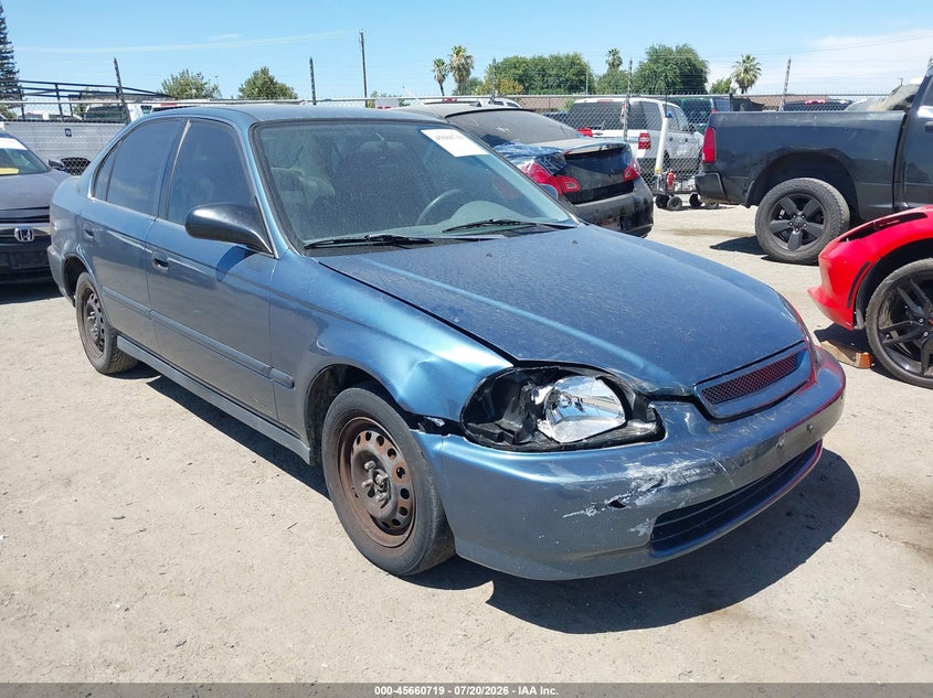 1996 Honda Civic VIN 1HGEJ6502TL050868 IAAI salvage auction — FRONT END, Salvage (California), sold $400 on 2026-07-31 (photo 1)