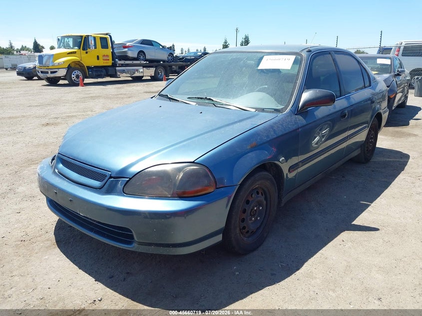 1996 Honda Civic VIN 1HGEJ6502TL050868 IAAI salvage auction — FRONT END, Salvage (California), sold $400 on 2026-07-31 (photo 2)