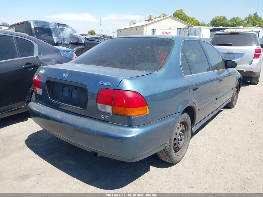 1996 Honda Civic VIN 1HGEJ6502TL050868 IAAI salvage auction — FRONT END, Salvage (California), sold $400 on 2026-07-31 (photo 4)