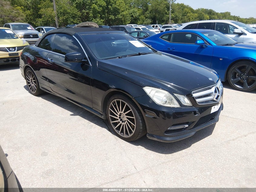 2012 Mercedes-benz E-class VIN WDDKK7DF9CF161724 IAAI salvage auction — NORMAL WEAR, Original (Texas), sold $1,550 on 2026-08-10 (photo 1)