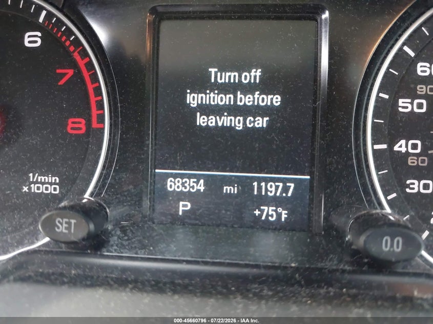 2014 Audi VIN WA1LFAFP4EA078301 IAAI salvage auction — FRONT END, Salvage Title, sold $2,050 on 2026-07-29 (photo 7)