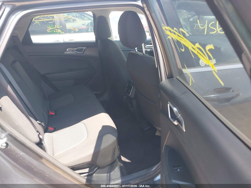 2026 Kia Sportage VIN KNDPU3DGXT7307277 IAAI salvage auction — FRONT END, Salvage Title, sold $1,050 on 2026-07-29 (photo 8)
