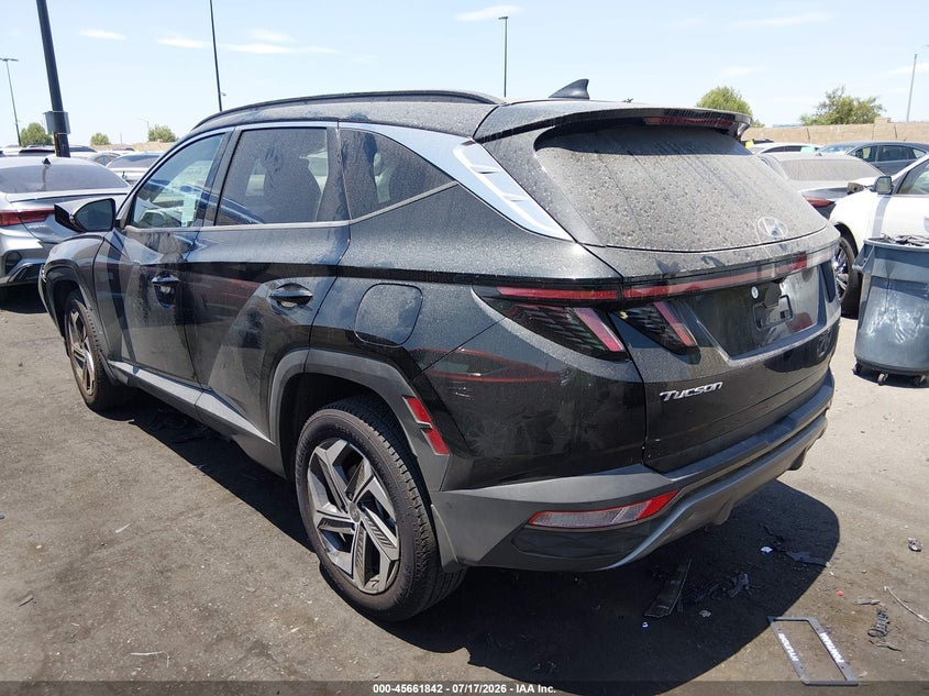 2022 Hyundai Tucson VIN 5NMJECAE5NH105903 IAAI salvage auction — FRONT END, Salvage Title, sold $5,200 on 2026-09-07 (photo 3)