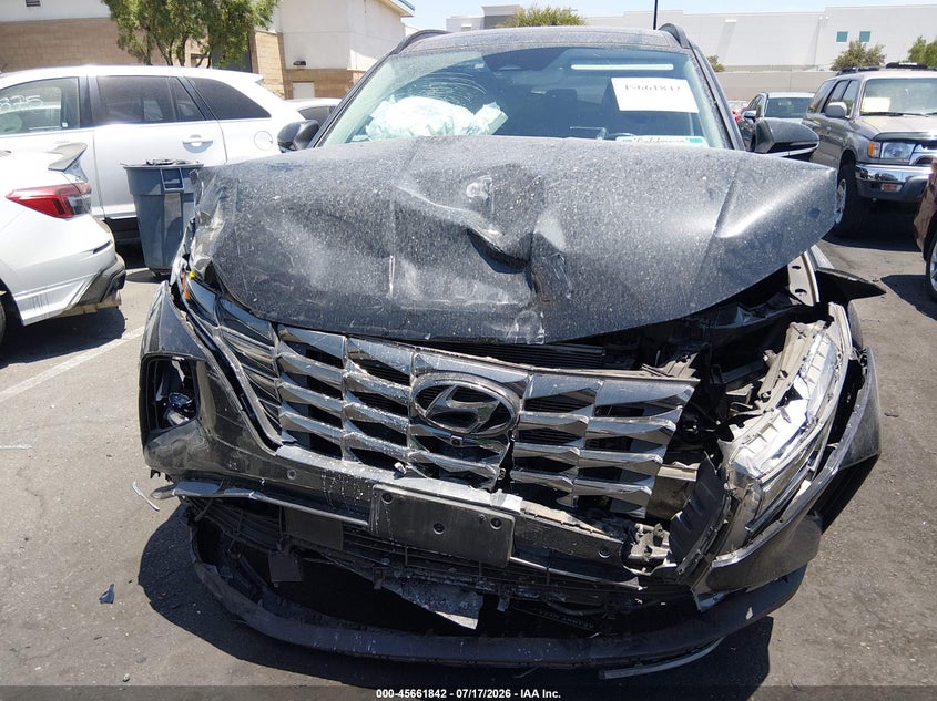 2022 Hyundai Tucson VIN 5NMJECAE5NH105903 IAAI salvage auction — FRONT END, Salvage Title, sold $5,200 on 2026-09-07 (photo 6)
