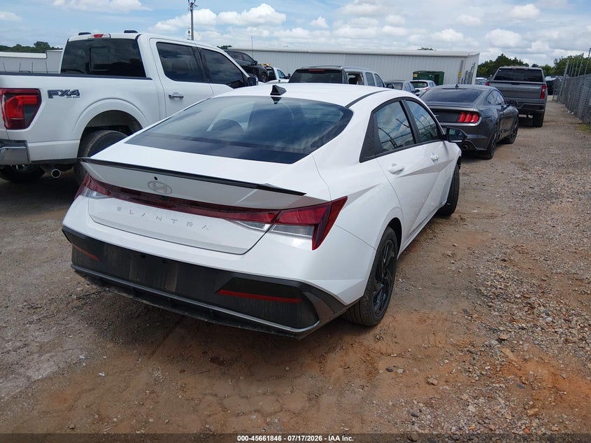 2026 Hyundai Elantra VIN KMHLM4DG7TU238369 IAAI salvage auction — FRONT END, Enterprise Vehicles Clear Only (Oklahoma), sold $14,800 on 2026-07-29 (photo 4)