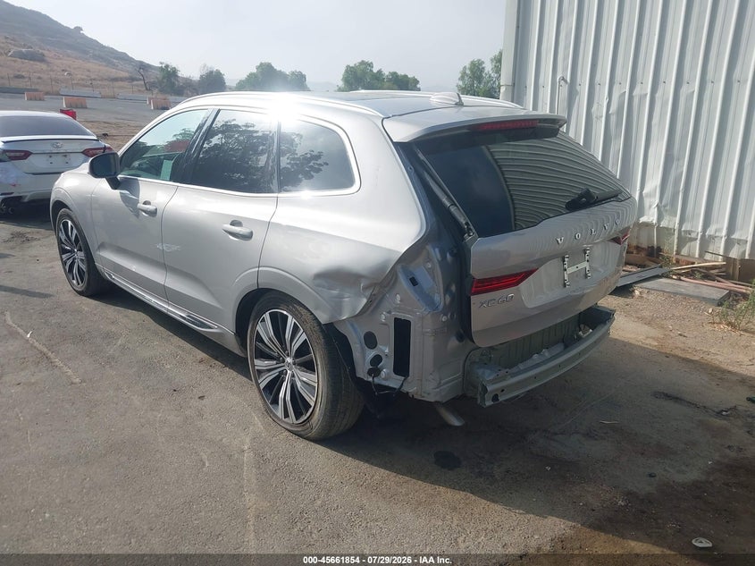2022 Volvo Xc60 VIN YV4L12DL5N1013609 IAAI salvage auction — REAR END, Salvage (California), sold $15,250 on 2026-08-23 (photo 3)