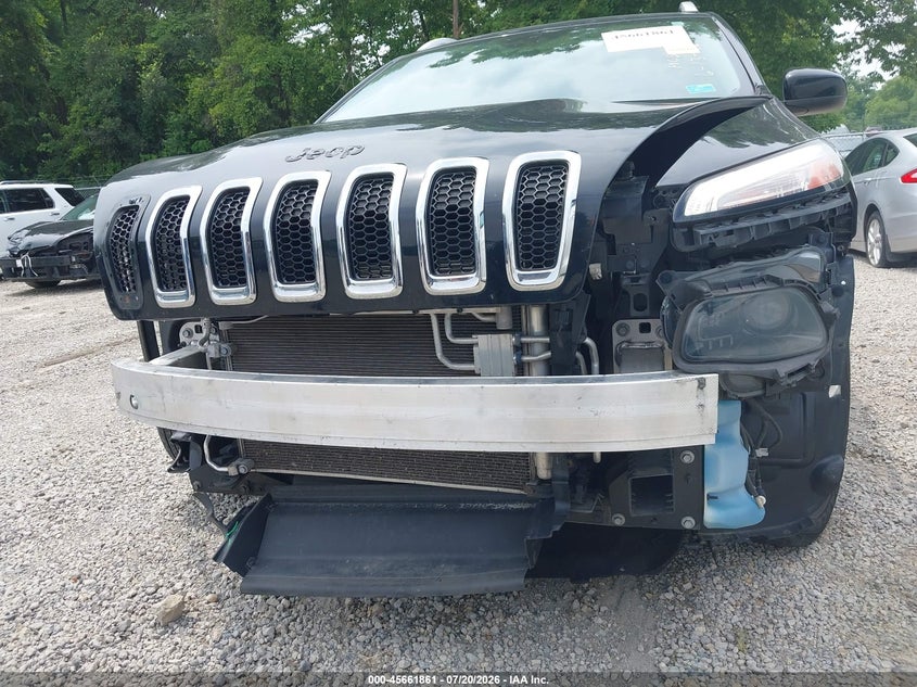 2018 Jeep Cherokee VIN 1C4PJLLX6JD553607 IAAI salvage auction — FRONT END, Salvage (Ohio), sold $825 on 2026-08-01 (photo 6)