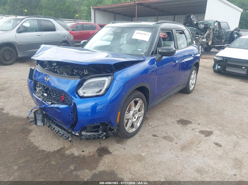 2026 Mini Countryman VIN WMZ23GA09T7V29868 IAAI salvage auction — FRONT END, Rebuildable (Florida), sold $25 on 2026-07-29 (photo 2)