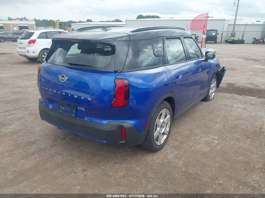 2026 Mini Countryman VIN WMZ23GA09T7V29868 IAAI salvage auction — FRONT END, Rebuildable (Florida), sold $25 on 2026-07-29 (photo 4)